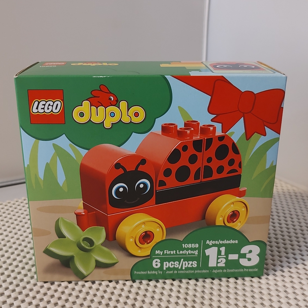 Lego 10859 My First Ladybug Duplo Building Toy Set NWT